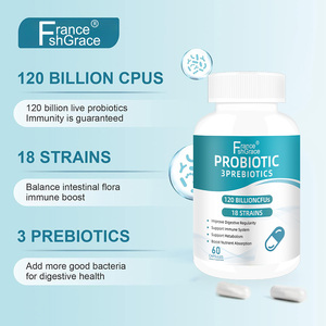 Complément Probiotique Premium Billion Support Enzymes Digestives pour Hommes et Femmes 60 Capsules Probiotiques - Product Image 3