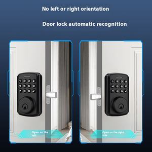 American Cross-Border Special Smart Fingerprint Lock Key Combination Door Automatic Dead Lock Channel Warehouse Foreign Trade - Product Image 3