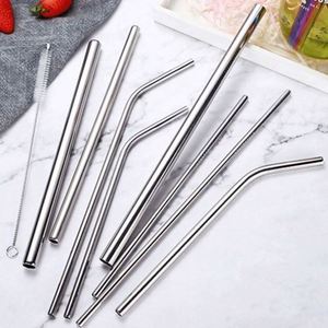Pajitas de Metal Reutilizables Personalizadas de 26.5cm, de Acero Inoxidable, Aisladas, Ecológicas, para Accesorios de Bar y Vasos Variados - Product Image 6