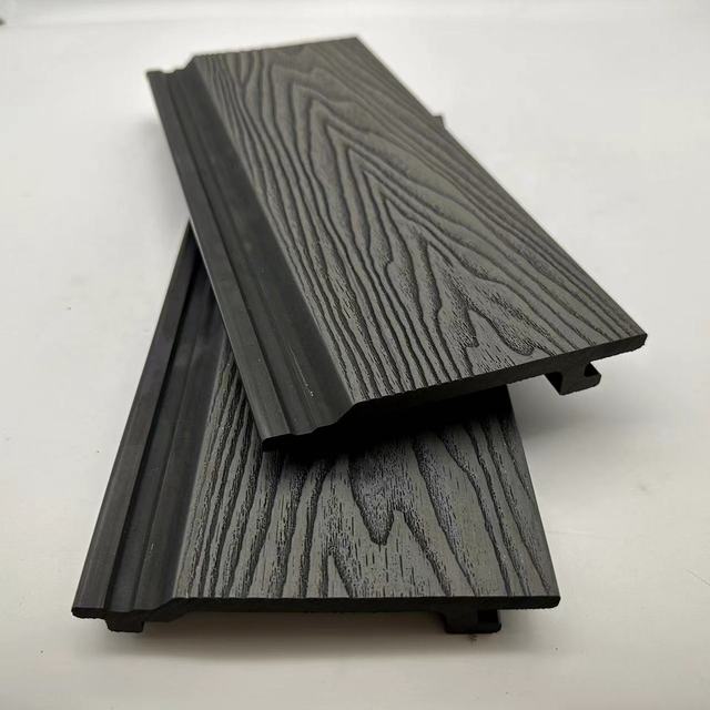 3D Embossed Wpc Wall Cladding Wpc Outdoor Wall Panel Wpc Panel