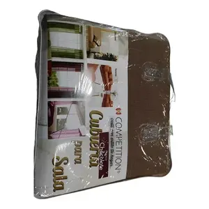Set di Copridivani Competition Chocolate in 3 Pezzi per Soggiorno - Product Image 6