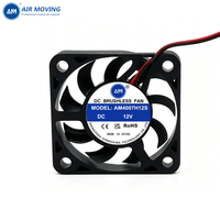 Ventilateur de refroidissement miniature DC AM4007H12S 40*40*7MM 5V 12V à faible bruit, haut débit d'air, étanche, sans balais, avec FG/RD/PWM pour onduleurs