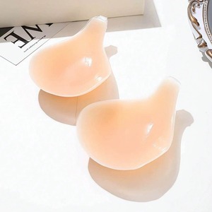 Rehausseurs de poitrine en silicone en forme de goutte d'eau, invisibles, sans bretelles, pour robes dos nu - Product Image 1