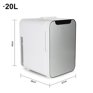 DC12V AC Mini Réfrigérateur Prix Usine Mini Réfrigérateur Portable Congélateur 20L Mini <span class=keywords><strong>Plus</strong></span> <span class=keywords><strong>Petit</strong></span> Réfrigérateur pour Chambre Bureau - Product Image 6