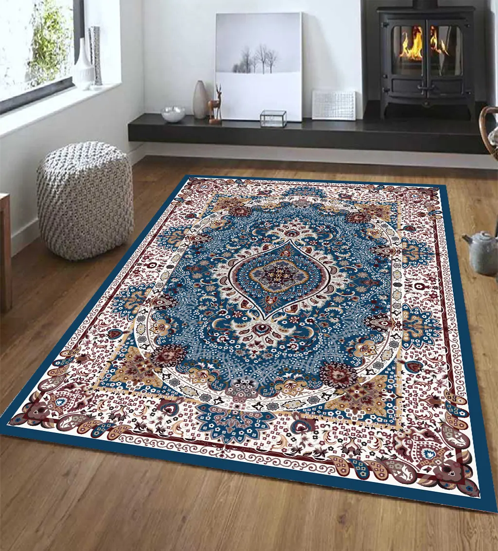 Decorazione della casa tappeto grande tappeto persiano Vintage personalizzato Distressed Boho tappetino tappeti tappeti soggiorno