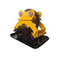 Compacteur hydraulique vibrant de qualité professionnelle pour les opérations de remblaiement et de creusement avec excavatrice