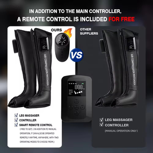 Zoshine 2025 nuova compressione aria gambe massaggiatore stivali per il piede vita di sollievo dal dolore muscolare portatile sistema di recupero elettrico per - Product Image 3