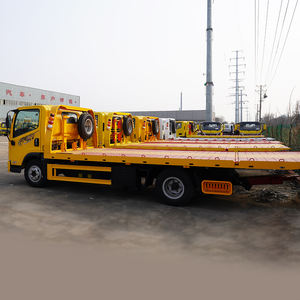 Camion de <span class=keywords><strong>remorquage</strong></span> léger à plateau plat pour le sauvetage routier et le dépannage des véhicules en panne - Product Image 4