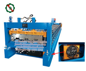 Perforierte Zaunblatt-Rollen form maschine Pressen der Bodendeckfliesen-Herstellungs maschine - Product Image 1