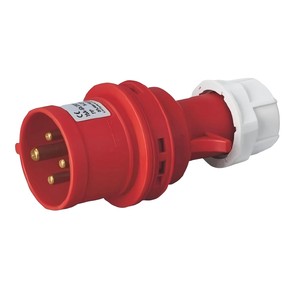 <span class=keywords><strong>Enchufe</strong></span> Industrial de Segunda Generación 16A 32A IP44 Impermeable de Cobre con 3 Salidas, Conector de Alta Resistencia - Product Image 2