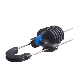 PA05 ABC Cable Strain <b>Clamp</b> Low Voltage Overhead Line Dead End <b>Clamp</b> Stainless Steel Bail Insulated Tension <b>Clamp</b> - Product Image 1