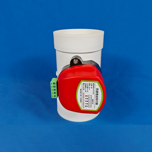 <strong>HVAC</strong> System PP/PVC Plastic Motorized <strong>Damper</strong> air Venting Volume Control <strong>Damper</strong> for Office Building - Product Image 1