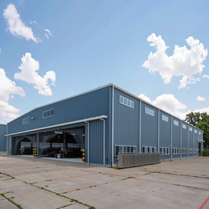 Structure industrielle en acier de conception moderne Entrepôts préfabriqués Atelier et maisons pour matériaux de construction Type léger - Product Image 2