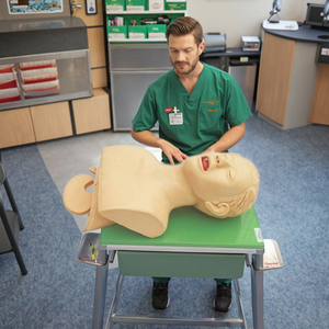 Modèle avancé de formation d'urgence pour adultes en PVC intubation humaine avec outil d'enseignement électronique d'alarme dentaire - Product Image 6
