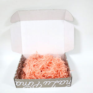 Caja de envío de papel corrugado impresa personalizada al por mayor con logotipo para entrega y embalaje por correo - Product Image 1