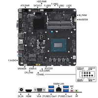 Placa base todo en uno OEM/ODM Intel Core de 13ª-14ª generación HX, DDR4 LVDS, venta directa de fábrica, personalización disponible.