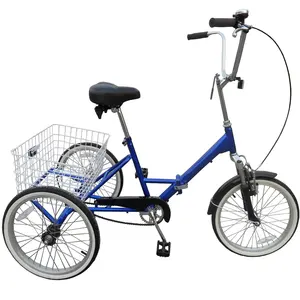 20英寸折叠架购物三轮车/自行车/三轮车 (FP-TRI 22005)