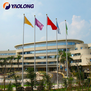 Système de treuil automatique conique en acier inoxydable de 10m 20m Grand mât de drapeau extérieur avec levage et abaissement intégrés pour drapeaux - Product Image 2