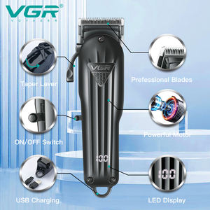 VGR V-282 meilleure Machine professionnelle de coupe de cheveux, tondeuse à <span class=keywords><strong>barbe</strong></span> sans fil, tondeuse électrique pour hommes - Product Image 4