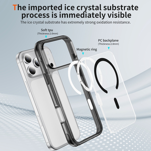 Nouvelle Arrivée <span class=keywords><strong>Coque</strong></span> de Téléphone <span class=keywords><strong>Transparente</strong></span> Magnétique à Chargement Sans Fil pour <span class=keywords><strong>iPhone</strong></span> 17 Air 18 <span class=keywords><strong>Pro</strong></span> <span class=keywords><strong>Max</strong></span> 16 Plus 15 14 13 <span class=keywords><strong>12</strong></span> - Product Image 3