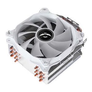 QiuzAim computadora de escritorio ventilador de 4 pines 12cm refrigeración por aire silenciosa X79 placa base 6 tubo de calor <span class=keywords><strong>CPU</strong></span> disipador de calor X99 Control de temperatura 2011 - Product Image 4