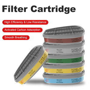 Cartouche filtrante anti-toxique au charbon actif, boîte filtrante anti-poussière, respirateur et <span class=keywords><strong>masque</strong></span> résistant aux produits chimiques - Product Image 5