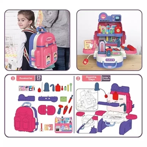 Juego <span class=keywords><strong>de</strong></span> simulación <span class=keywords><strong>de</strong></span> Casa <span class=keywords><strong>de</strong></span> juguete para niños, carrito médico <span class=keywords><strong>de</strong></span> plástico, Kit <span class=keywords><strong>de</strong></span> Hospital, máquina <span class=keywords><strong>de</strong></span> ultrasonido - Product Image 4