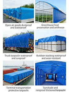 Bâche <span class=keywords><strong>de</strong></span> <span class=keywords><strong>serre</strong></span> multifonctionnelle légère et imperméable en PE enduit résistant aux UV <span class=keywords><strong>pour</strong></span> camping extérieur – Grande promotion - Product Image 6