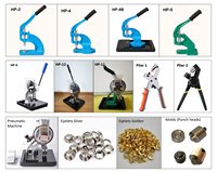 JOYSIGN 6MM 10MM 12MM HP-9 Machines à œillets semi-automatiques Presse à œillets semi-automatique Poinçonneuse Holing