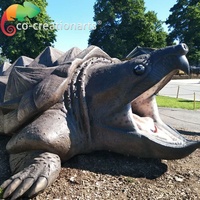 Équipement de parc à thème d'extérieur, décoration 3D d'animal astronomique