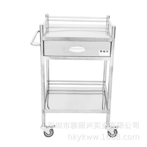 Yifuxing Stainless Steel Medicine <b>Trolley</b> Thickened Design For Hospital Use - Product Image 5