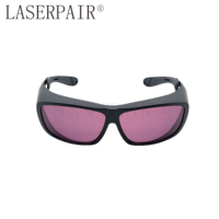 Lunettes de sécurité laser à diode EN207 35% VLT 755nm & 808nm Protection des yeux pour l'épilation au laser