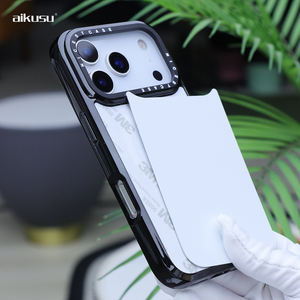 Étui de téléphone en sublimation noir électro-plaqué - Product Image 6