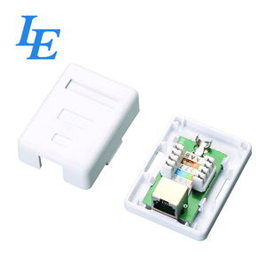 Caja de Conexión RJ45 de Superficie CAT5E con Conector UTP Krone IDC STP Cat.5e para Redes - Product Image 4