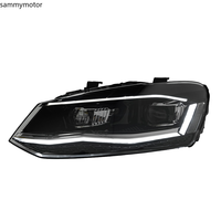 Feux de voiture LED dynamiques VW Polo 2011-2018 Vento, projecteur de phare rouge, DRL 6000k, neuf, 12V, 10000 lumens, automobile