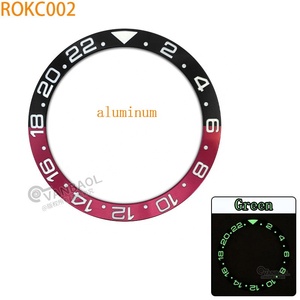 ROJD ROJE ROKB ROKC GMT Design Outer Di 38mm BGW9 Insert de lunette en céramique lumineuse pour SKX007 <span class=keywords><strong>SKX009</strong></span> Pièces de modification de montre - Product Image 6