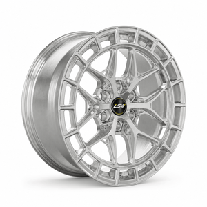 LS8030 Custom Forged Aluminum Grid Mesh <b>Spoke</b> <b>Wheels</b> 6x139.7 Alloy Rims Fit For SUV Offroad Car - Product Image 1
