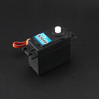 Servo RC CYS-S3006 con Doble Rodamiento de Bolas, 6 kg de Torque, HV 6.0V-7.4V, Servo Analógico Estándar para Piezas de Coche, Barco, Avión y Robot RC