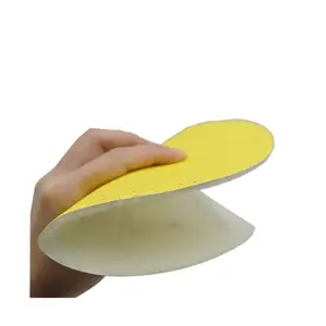 Disque de ponçage jaune trous perforés disque de ponçage jaune pour ponceuses électriques de cloisons sèches