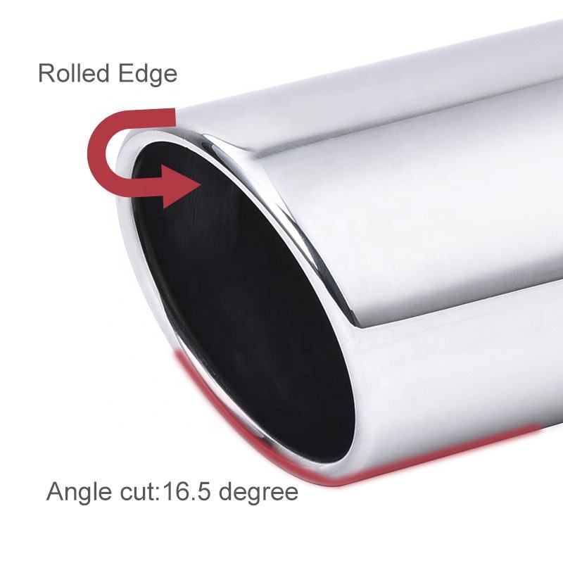 Performance Exhaust Tip With Dual 2" Outlets In Stainless Steel - Foto 6