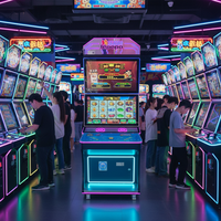 Pai Pai Le Le Prince Machine de jeu de tir à deux joueurs pour aire de jeux pour enfants