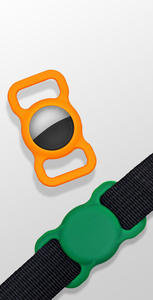 Housse de protection pour collier de chien en silicone, localisateur de laisse de chien, lumineuse, <span class=keywords><strong>pas</strong></span> chère, avec logo personnalisé, pour <span class=keywords><strong>Apple</strong></span> Airtag Protect Case - Product Image 2