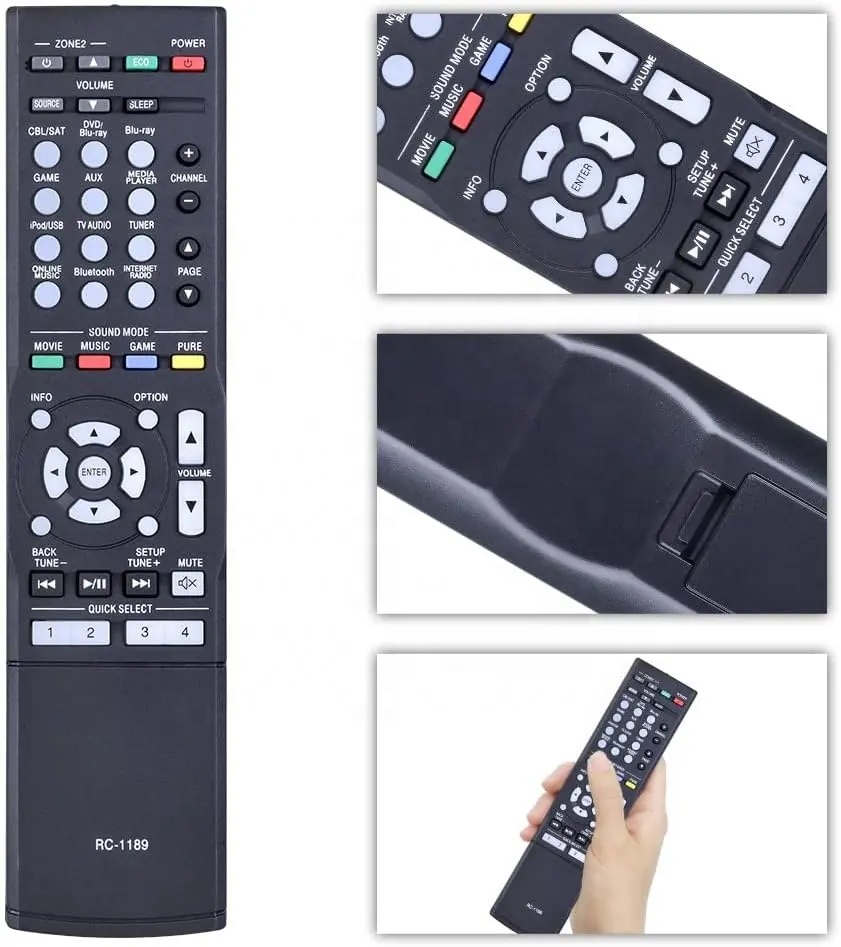 A911　DENON　デノン　リモコン　　RC-1189 Amazon.com: RC-1189 Replacement Remote Control Applicable for