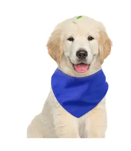 Schöne Haustier Schals Dreieck Schals für süße Hunde und Katzen Pure Color DIY Taschentuch Lieferanten Großhandel