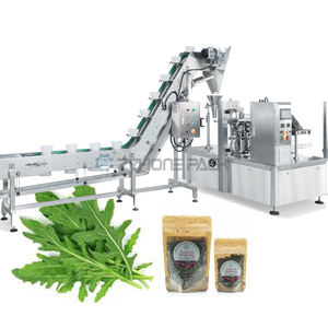<b>Vegetable</b> Wild Packing Machine 304 Stainless Steel Food Grade Bowl Elevator Automatic Packaging <b>Vegetable</b> Wild <b>Vegetable</b> Packing - Product Image 1