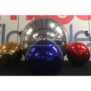 Boule de miroir gonflable suspendue, ballon de miroir gonflable, sphère de miroir géant pour la décoration - Product Image 4