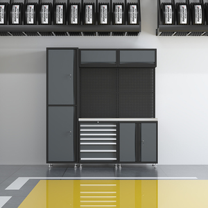 <span class=keywords><strong>ตู้</strong></span>เหล็ก SPCC ราคาประหยัด พร้อมชุดเครื่องมือ กล่องเครื่องมือแบบรวม ผู้ผลิตตู้เก็บเครื่องมือสำหรับร้านล้าง<span class=keywords><strong>รถ</strong></span> - Product Image 4