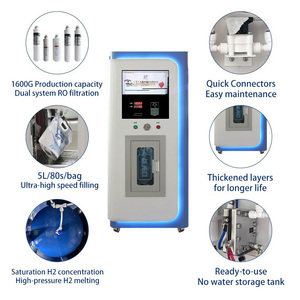 Purificateur d'eau de haute qualité 1600g, machine alcaline Qm-905, station d'eau - Product Image 6