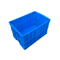 Boîte en plastique recyclable solide de chiffre d'affaires de caisse de fruits et légumes de style pour le déplacement commode