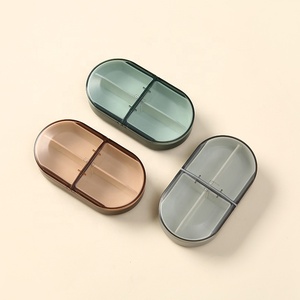 Wholesale Custom Portable Mini Plastic Travel Pill Box <b>Tablet</b> Organizer Case PP Weekly <b>7</b>-Day Capacity Child-Resistant Multicolor - Product Image 4